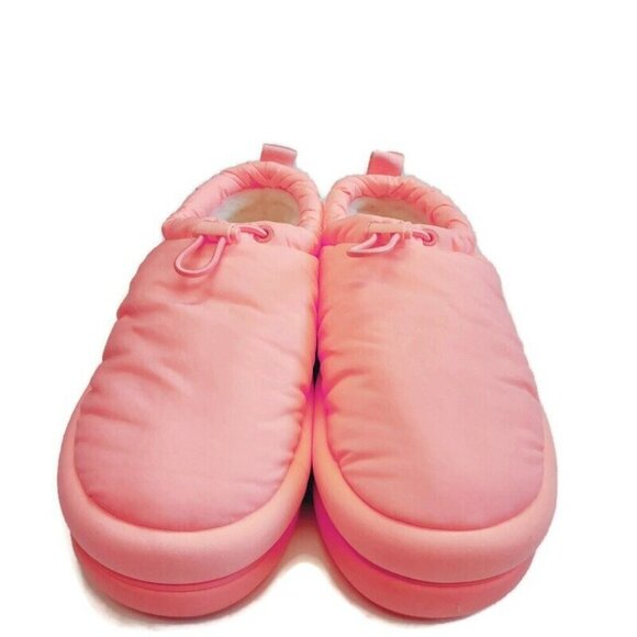 UGG Maxi Clog Sheepskin Puffer Platform Shoes Womens Size 5 Slippers Sweetheart - Picture 5 of 9